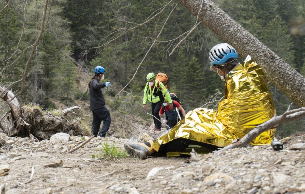 Posttraumatischer Stress nach einem Alpinunfall