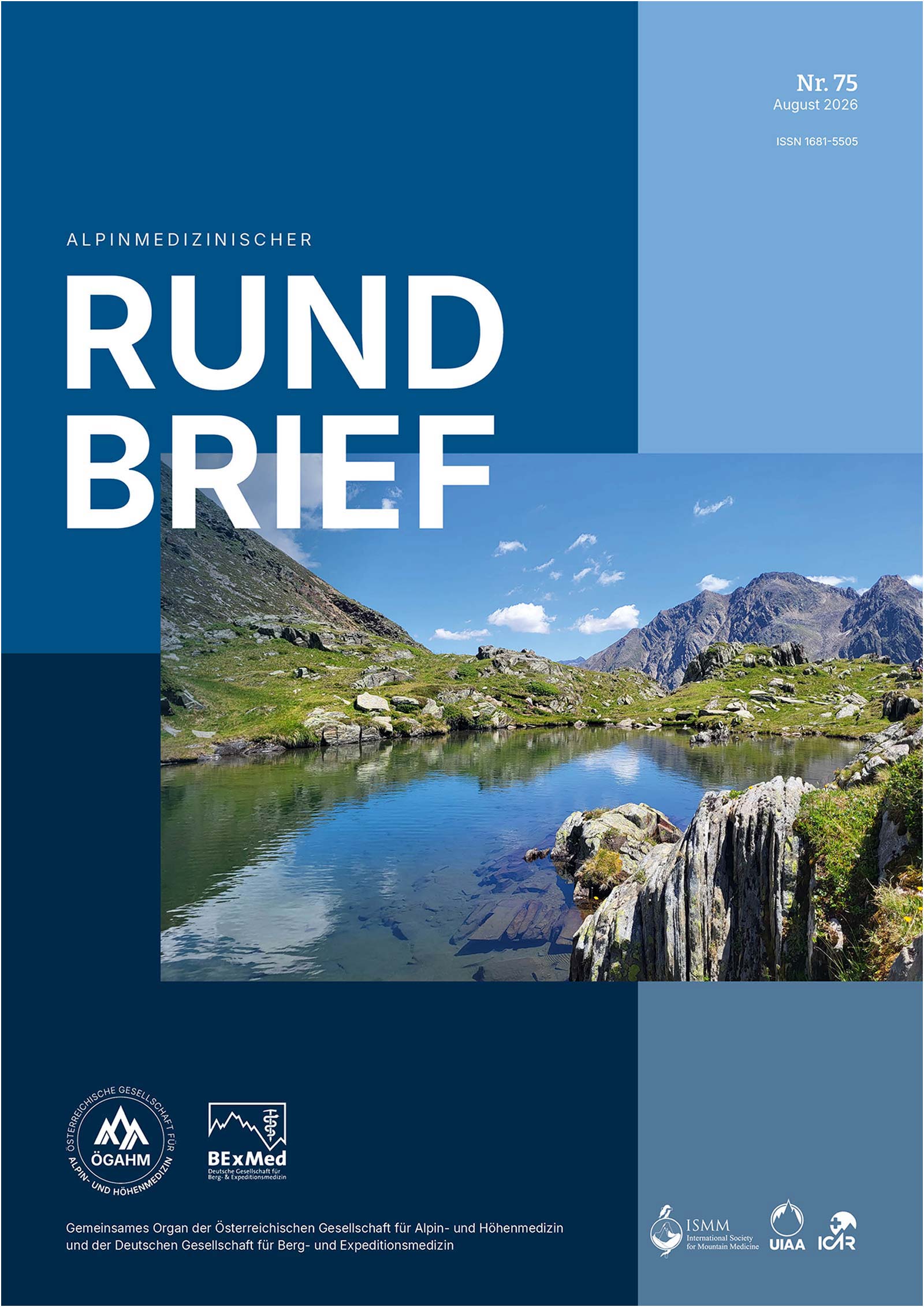 Alpinmedizinischer Rundbrief 75, Titel | ÖGAHM